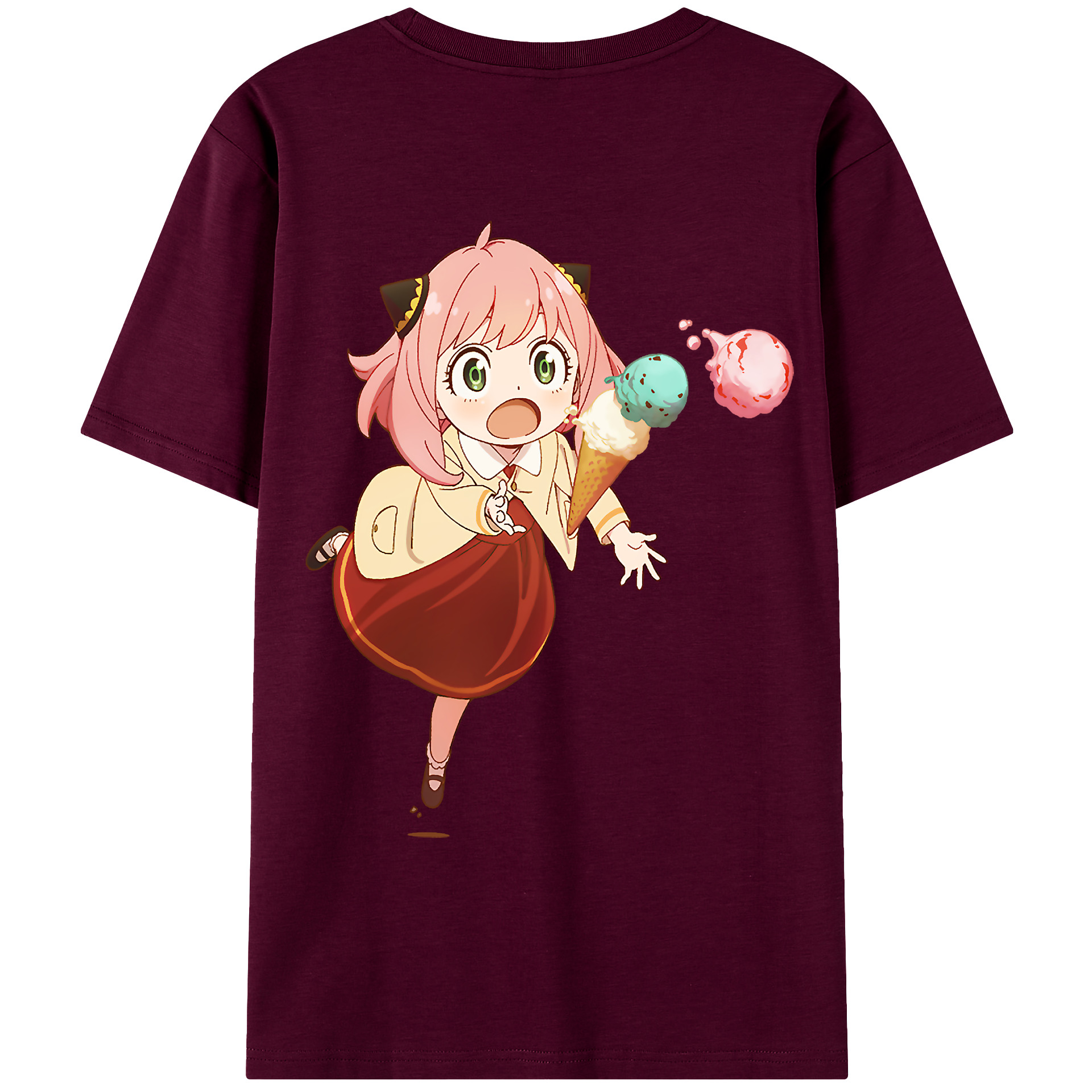 （画像用） SPY×FAMILY间谍家家酒 レディース半袖Tシャツ(バックプリント)